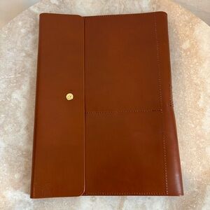 Mark & Graham leather tech envelope
